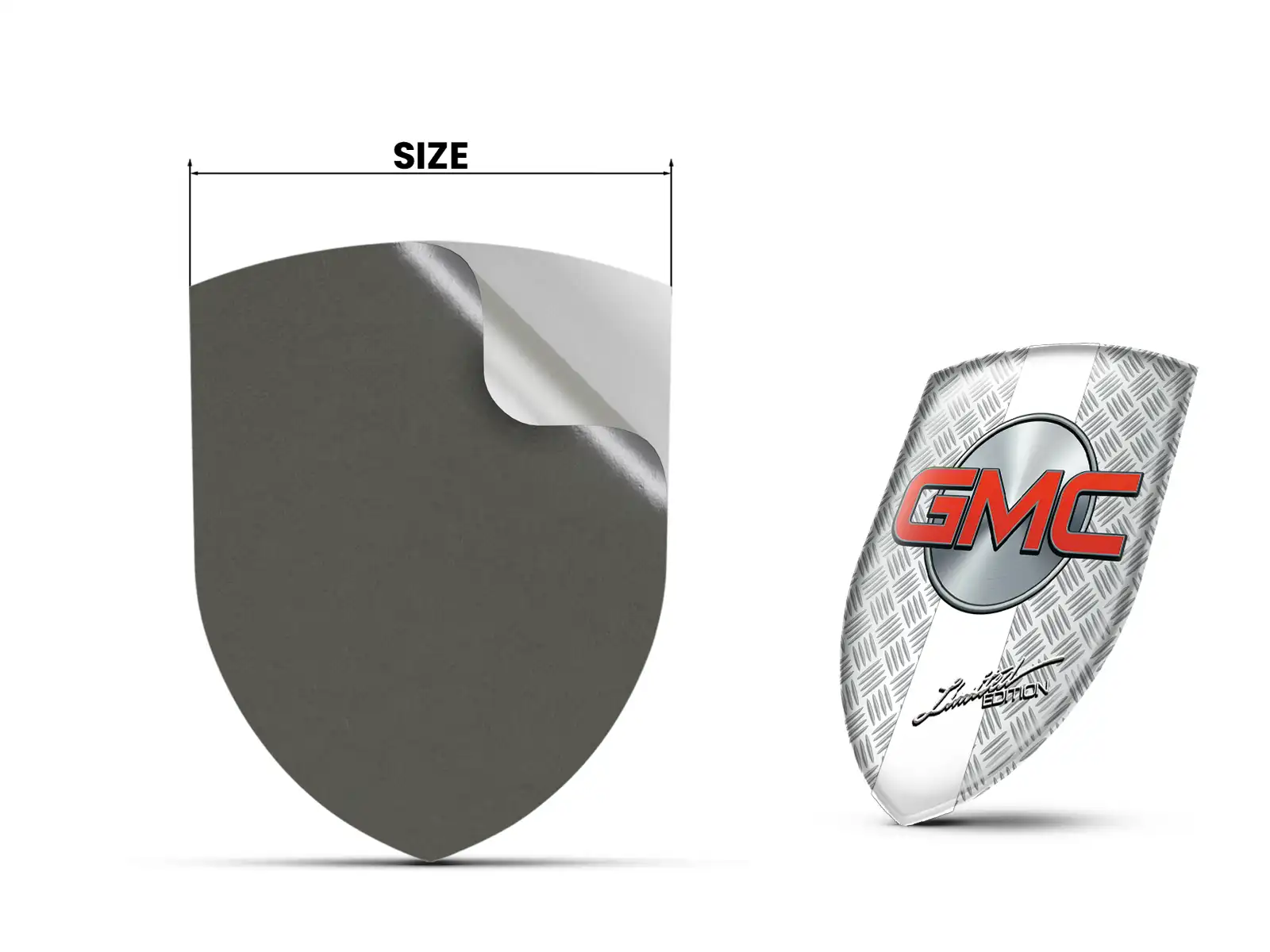 GMC Fensteraufkleber Robust Modern Anpassbar Auto